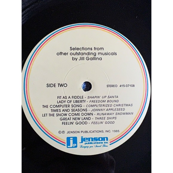 Have a Ball / Get Hoppin' Jill Gallina LP Kimbo Jenson VG+ - Picture 13 of 13